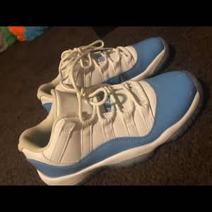 Jordan’s 11s , retro blue & white